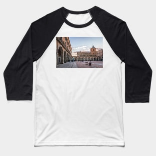 Mercado Chico Square in Avila Baseball T-Shirt